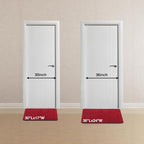 Indoor Ultra Thin Doormat, Low Profile Inside Doormats, Non Slip Rubber Backing - Image 2