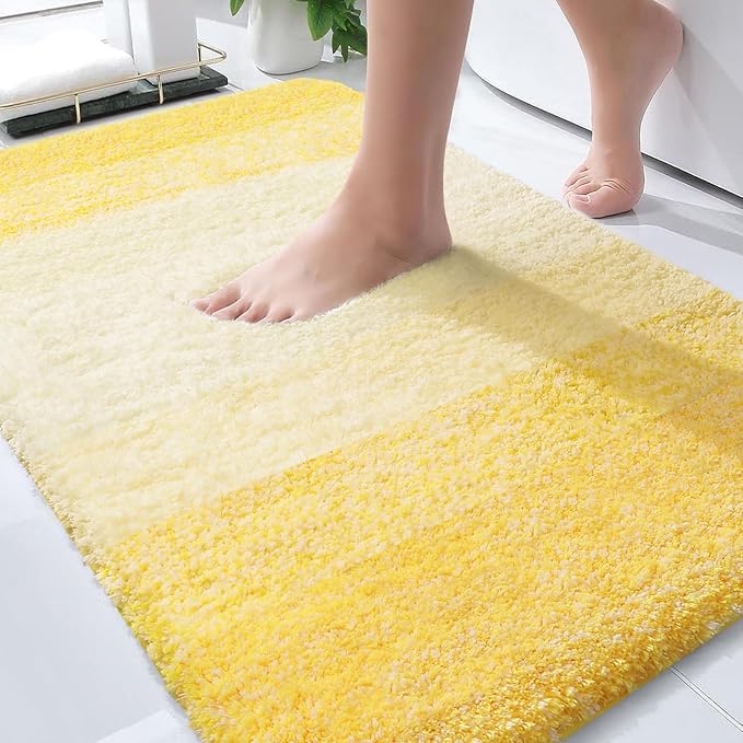 OLANLY Bathroom Rugs Mat 30x20, Extra Soft Absorbent Microfiber Bath Rugs by OLANLY