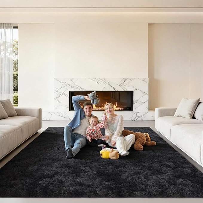 Area Rugs 9x12 Living Room, Large Fluffy Rugs - Image 6