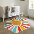 STARUIA Rainbow Machine Washable Rug - Image 6