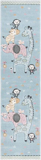 SAFAVIEH Carousel Kids 100 Collection Runner Rug - Image 3