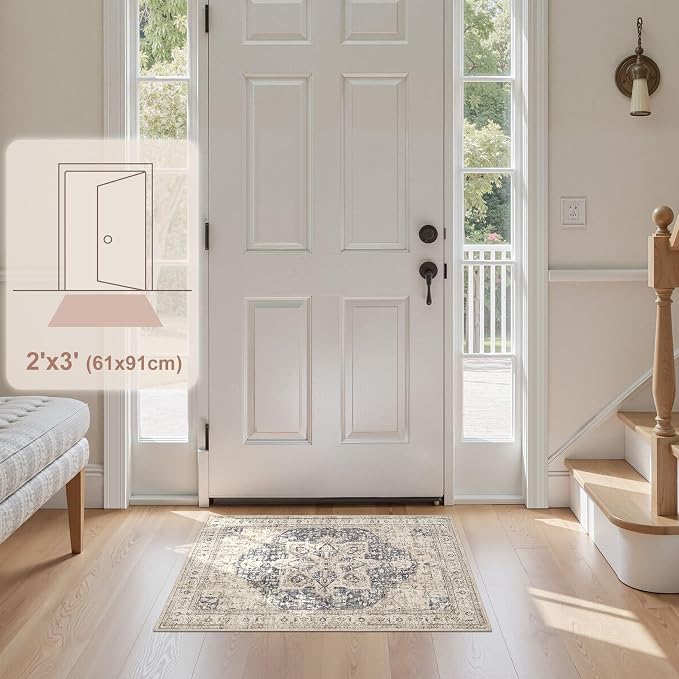 Tortania Area Rug 2x3 Doormat - Image 3