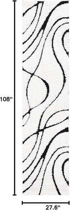 SAFAVIEH Florida Shag Collection Runner Rug - Image 2