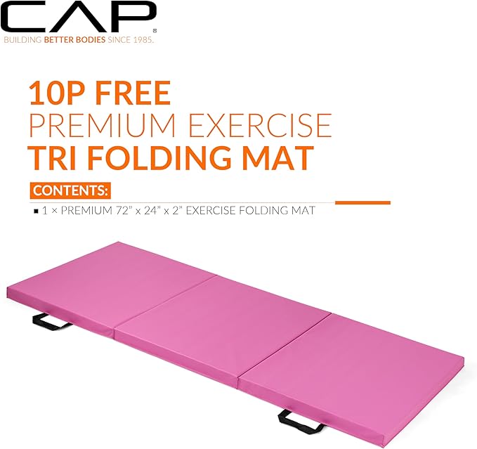 CAP Barbell All Purpose Folding Anti Tear Exercise Training Aerobic Fitness Gym - Image 2
