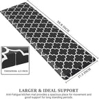 WISELIFE Kitchen Runner Rugs Anti-Fatigue mats - Image 2