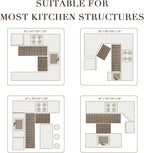 Kitchen Rugs Sets of 2-Non Slip Kitchen Mats - Image 5