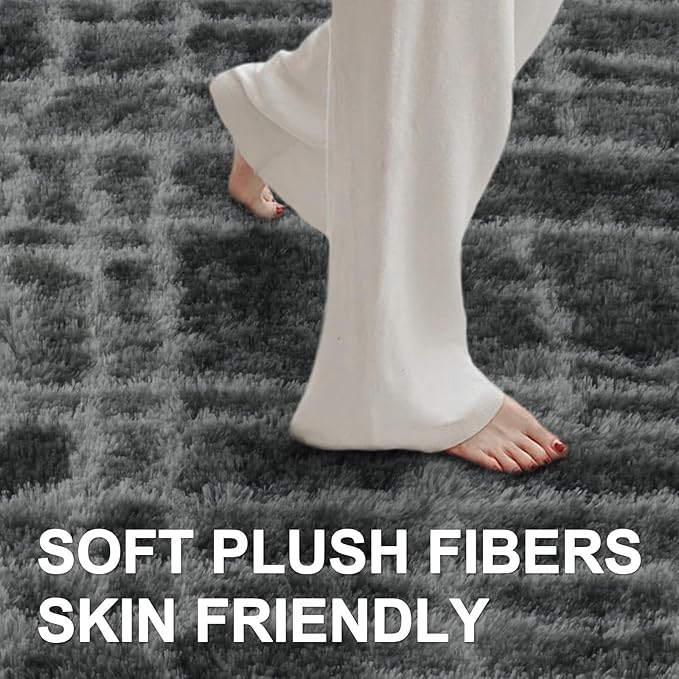 9x12 Ft Extra Large Shag Rugs for Living Room, Ultra Soft Fluffy Furry Area - Image 7