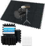 TroyStudio Thick Sound Absorbing Interlocking Floor Mats, Non-Slip Anti by TroyStudio