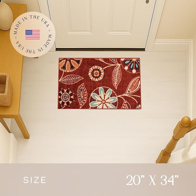 Maples Rugs Reggie Floral Kitchen Rug - Image 2