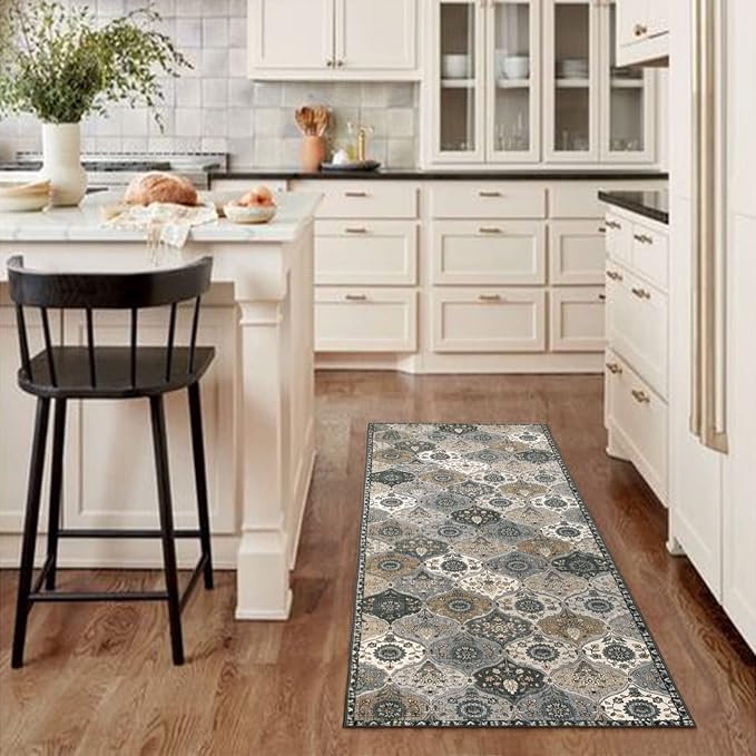 Lahome Moroccan Kitchen Runner Rug - Image 4