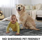 9x12 Ft Extra Large Shag Rugs for Living Room, Ultra Soft Fluffy Furry Area - Image 5