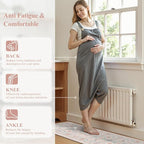 KIMODE Comfort Kitchen Mats Cushioned Anti Fatigue, Boho Floral Kitchen Rugs - Image 9