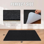 Sycoodeal Office Chair Mat for Hardwood Floor, Office Computer Gaming Chair Mat - Image 3
