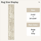 Soalmost Runner Rug 2x12 Washable Non-Slip Hallway Runner Rugs - Image 5