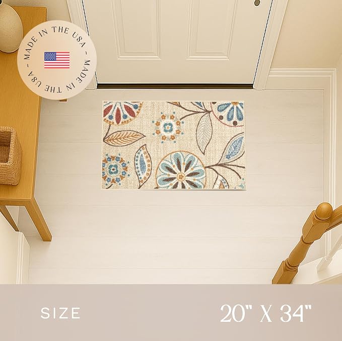 Maples Rugs Reggie Floral Kitchen Rug - Image 2