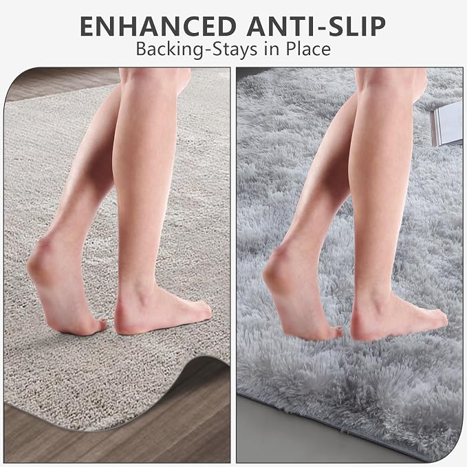 9X12 Large Area Rugs for Living Room Bedroom, Big Shag Rug for Bedroom Dorm - Image 7