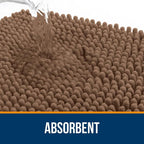 OLANLY Bathroom Runner Rugs 59x20, Extra Soft Absorbent Chenille Bath Rugs - Image 4