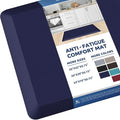 KitchenClouds Kitchen Mat Cushioned Anti Fatigue Rug 20"x32" Water Resistant by KitchenClouds