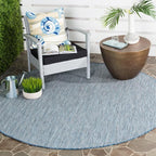 SAFAVIEH Outdoor Round Rug 10' by Unknown