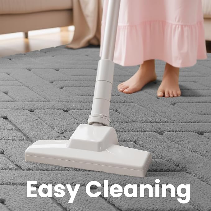 Macgace Ultra Soft Grey Area Rug - Image 8