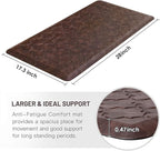 WISELIFE Kitchen Mat Cushioned Anti Fatigue Floor Mat, Thick Non Slip - Image 2