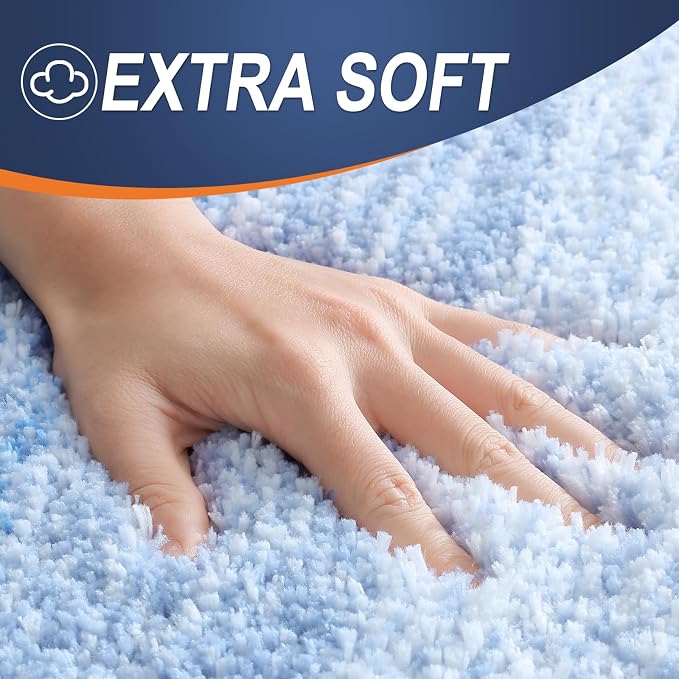 OLANLY Large Bathroom Rugs Mat 50x30, Extra Soft Absorbent Microfiber Bath Rugs - Image 3
