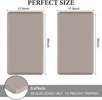 HappyTrends 2 PCS Kitchen Mat Cushioned Anti-Fatigue Floor Mat, Heavy Duty - Image 2