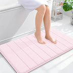 OLANLY Memory Foam Bath Mat 36x24, Super Soft Absorbent Bathroom Rugs, Quick Dry by OLANLY