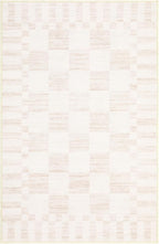 GarveeHome Beige Checkered Rug 2x3 Washable Rug Non-Slip - Image 5