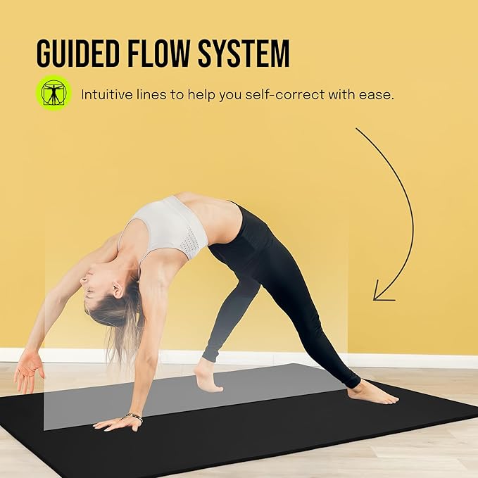 Gogokiwi Extra Wide Yoga Mat for Men Women Non Slip Fitness & Exercise Mat - Image 6