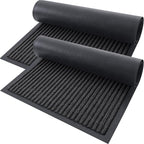 OLANLY Front Door Mat Indoor Outdoor Entrance, Waterproof Heavy Duty Doormat by OLANLY