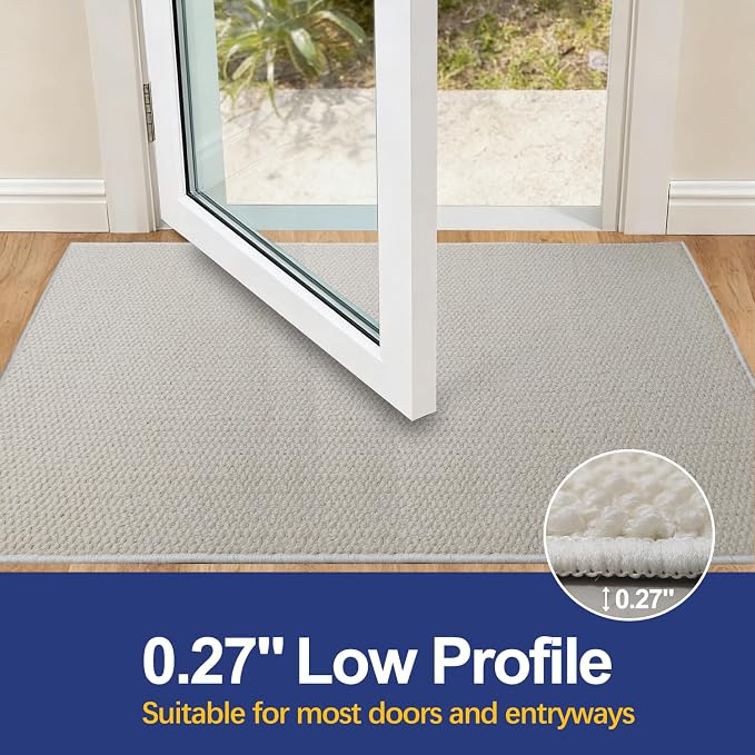 Dirt Trapping Door Mat 36x60, 3D Scarping Surface Doormat - Image 3