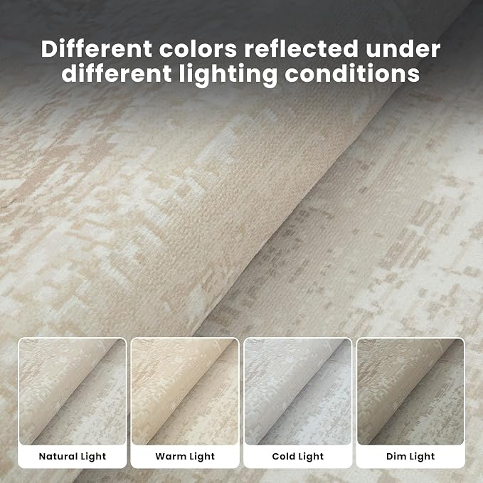 8x10 Washable Area Rug, Soft Area Rugs - Image 6