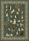 Dogs Rugs 24x17 Inch Home Decor Entry Mat, Small Door Mat Runner, Ultra-Thin by WelcometoBabovid