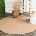 SAFAVIEH Outdoor Round Rug 9' by Unknown