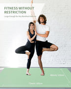 CAMBIVO Yoga Mat 72" x 48" Large Workout Mat - Image 8