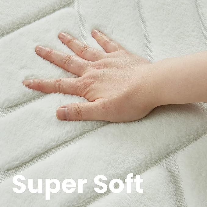 Macgace Ultra Soft Cream White Area Rug - Image 5