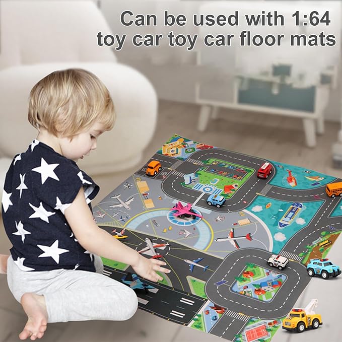 Kids Carpet Playmat Rug, Car Mat - Image 4