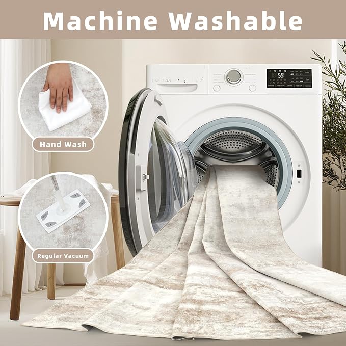 Washable Rugs 8x10 Area Rugs for Living Room - Image 4