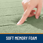 OLANLY Memory Foam Long Bathroom Rugs Runner 59x20, Super Soft Absorbent Bath - Image 5
