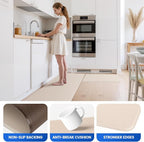 KitchenClouds Kitchen Mats for Floor, Non Slip Anti Fatigue Mats for Kitchen - Image 4