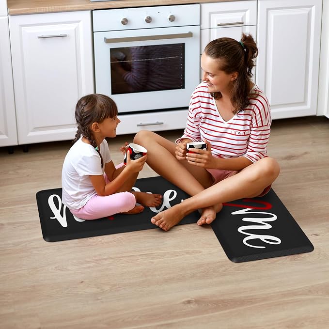 HappyTrends Kitchen Mat Cushioned Anti-Fatigue Rug Non-Slip Kitchen Rugs Stain - Image 7