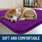 Smiry Dog Door Mat for Muddy Paws 40x32, Absorbent Dirt Trapper, Non-Slip - Image 2