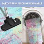 IOHOUZE Abstract Area Rug 3x4 Ft Washable Rugs - Image 3