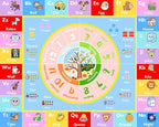 ABC Kids Rug for Playroom, 8x10 ft Alphabet Classroom Rug, Non-Slip Washable - Image 8