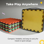 MioTetto Baby Play Mat, Comfortable Playtime Mat – Portable Foam Floor Tiles - Image 3