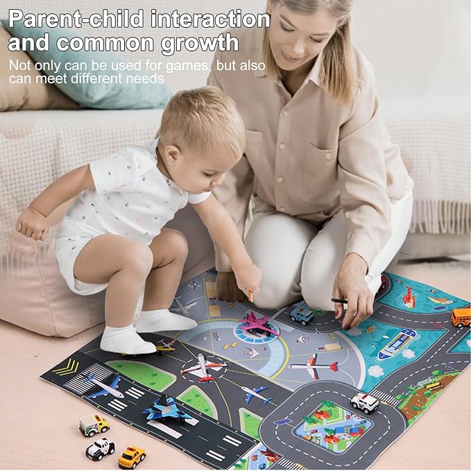 Kids Carpet Playmat Rug, Car Mat - Image 6