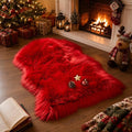 EasyJoy Ultra Soft Faux Fur Rug Fluffy Sheepskin Rug by EasyJoy