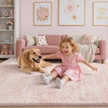 Latte&Fog Ultra Soft Thick Plush Bounce-Back, 5x7 Area Rugs by LatteFog