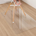 Area Floor Mat for Under High Chair, Spill Resistant Hard Floor Protector Cover by ZPAIAreaFloorProtector